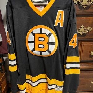 Bobby Ore Boston Bruins game jersey medium with tags attached.